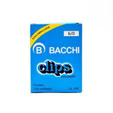 Clips Bacchi 6/0 c/220