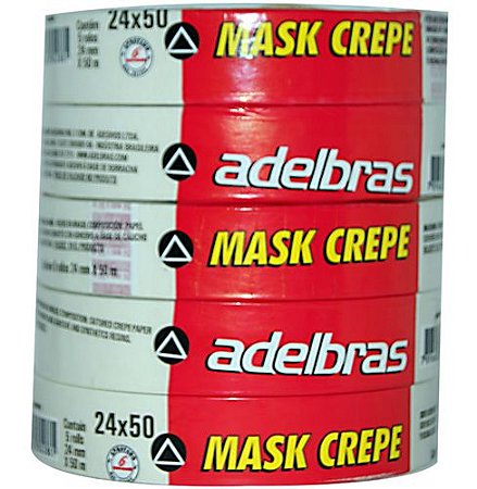 Fita Crepe 24mmX50m Adelbras