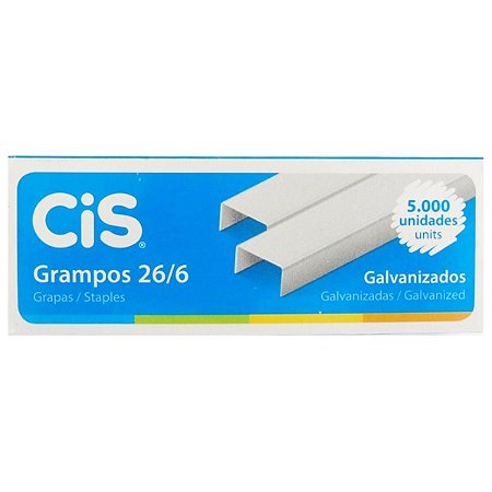 Grampo Galvanizado 26/6 CIS