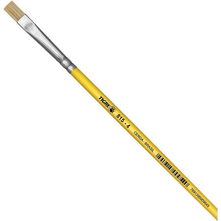Pincel Amarelo Tigre N°4