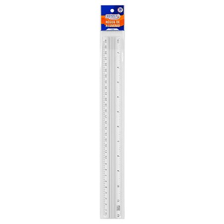 Régua de Alumínio BRW 30cm