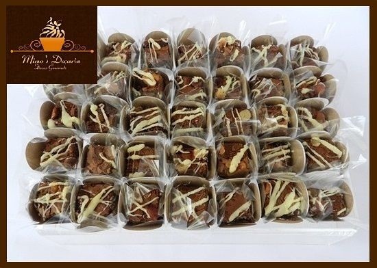 Cento de Mini Brownie.