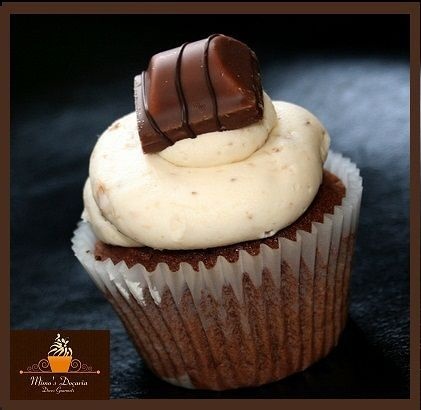 Chocolate Kinder "cupcake gourmet"