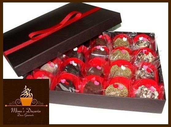 Caixa com 20 Brigadeiros.