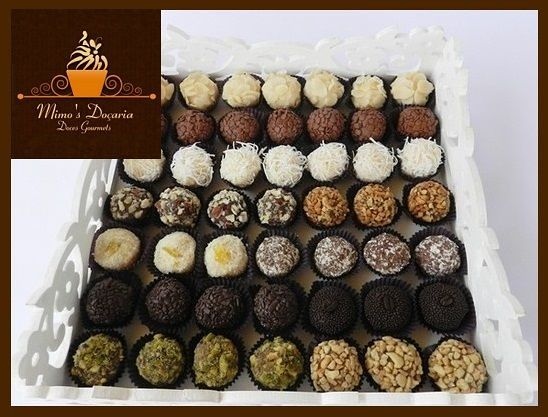Cento de Brigadeiro Gourmet.