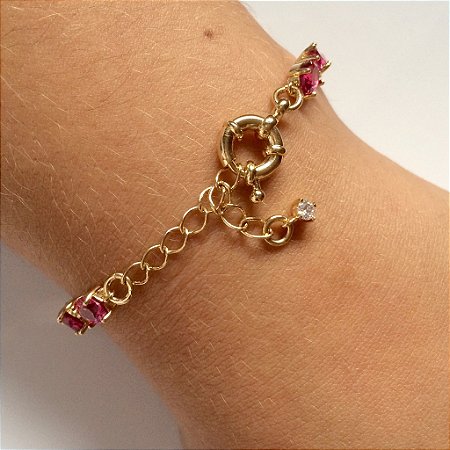 Pulseira Riviera Oval *Semi Jóia