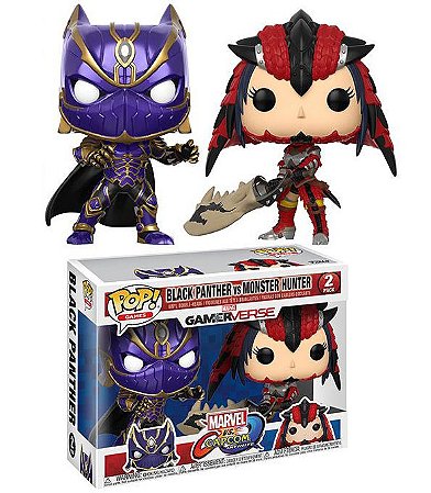 Funko POP Marvel Capcom Captain Marvel vs Chun-Li 2-pack Figure