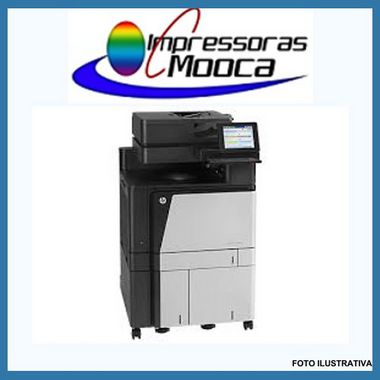 Impressora Multifuncional Hp Enterprise Flow Mfp M830 830 + TONER GRÁFICO CHEIO