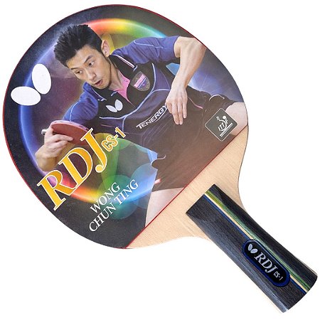 Raquete Ping Pong Caneta Chinesa Wong Chun Ting RDJ CS-1