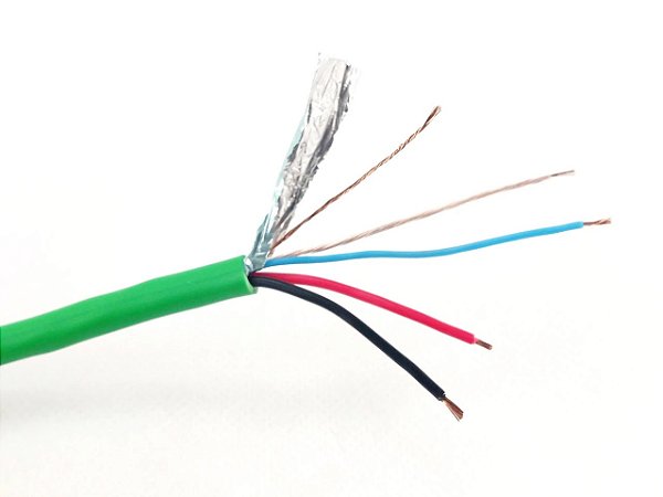 CABO DE AUTOMACAO RS 485 2X18AWG + 2X22AWG - CR 300MT - VD