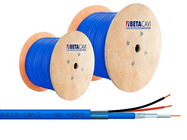 CABO BETA CAVI HD 4205 SDI CFTV BIPOLAR 2 X 0,5 - AZ