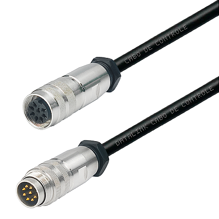 CABO JUMPER  DE CONTROLE AISG RET MACHO X FEMEA - PARA CONTROLE REMOTO DE ANTENAS