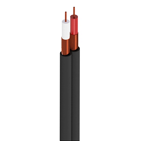 CABO PARALELO PHILIPS 2x0,20mm² CAPA PRETA
