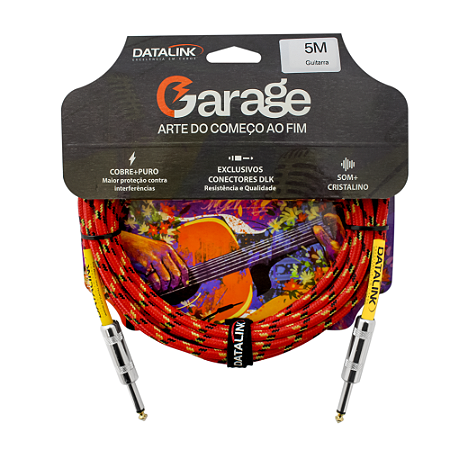 CABO  GARAGE P/ INSTRUMENTOS 0,20 mm² P10-P10 TÊXTIL