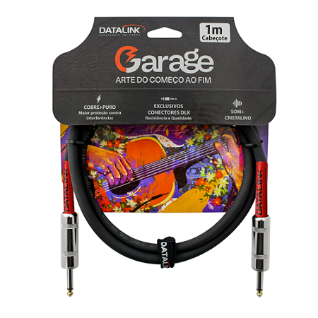 CABO GARAGE P/ CABEÇOTE 2×2,5 mm² P10-P10 PRETO
