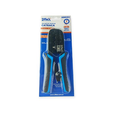 Alicate Crimpador 2flex Profissional Rj45 Rj11 Rj12