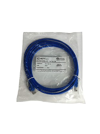 Patch Cord UTP Cat.5e CM 2,5M