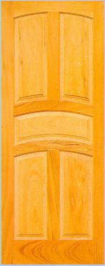 Porta de Madeira Maciça em Angelim Pedra - ref062