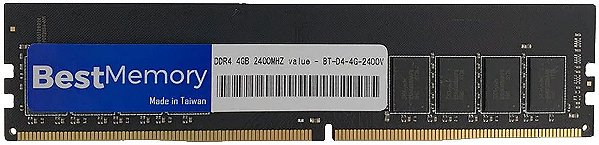 MEMÓRIA DESKTOP 4GB 2400MHZ DDR4 BEST MEMORY