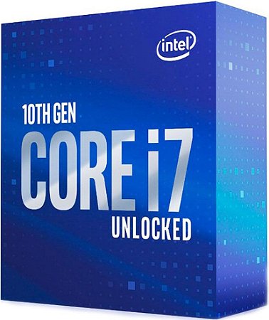 PROCESSADOR INTEL CORE I7 10700K 3.8GHZ 16MB CACHE LGA1200