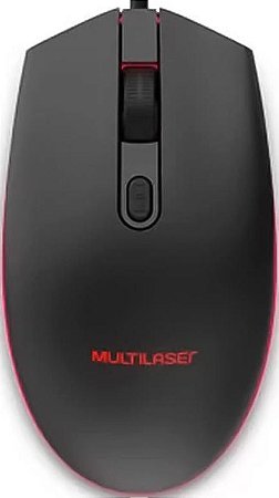 MOUSE GAMER MULTILASER MO298 2400DPI