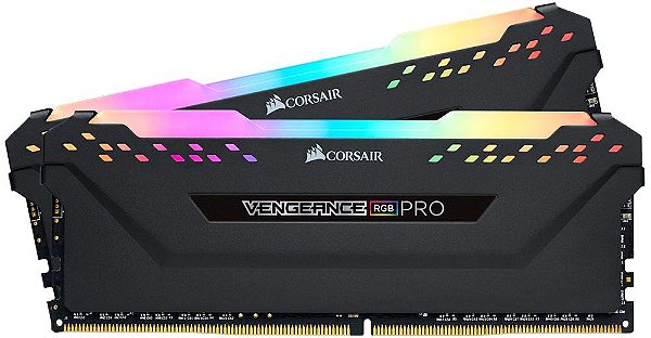 MEMÓRIA 32GB 2X16GB DDR4 2666MHZ CORSAIR VENGEANCE RGB