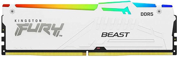 MEMÓRIA 16GB DDR5 6000MHZ KINGSTON FURY BEAST RGB