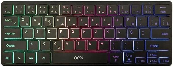 TECLADO GAMER OEX EFFECT SLIM TC403