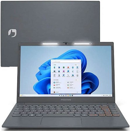 NOTEBOOK POSITIVO VISION INTEL CELERON DUAL CORE N4020, 4GB DDR4, 128GB EMMC, 14" LED HD, WINDOWS 11 - C4128A-14