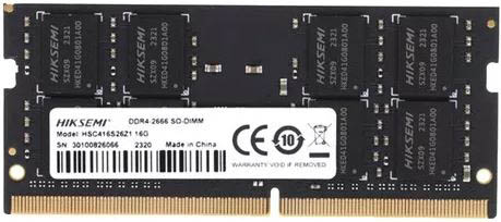 MEMÓRIA NOTEBOOK 16GB 2666MHZ DDR4 HIKSEMI HIKER