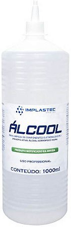 ÁLCOOL LIMPEZA DE ELETRÔNICOS PCI 1000ML