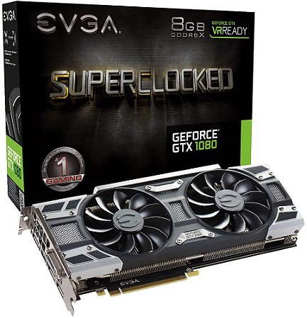 Placa de Vídeo EVGA NVIDIA GeForce GTX 1660 SC Ultra