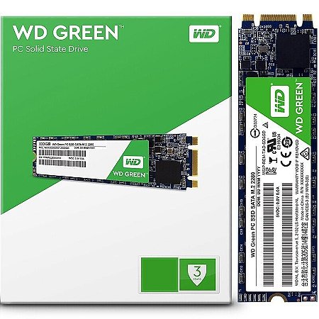 SSD WD GREEN 120GB M.2 2280 WDS120G2G0B