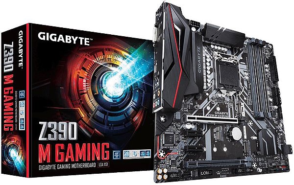 PLACA MÃE GIGABYTE Z390 M GAMING DDR4 LGA1151