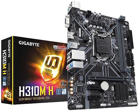 PLACA MÃE GIGABYTE H310M H DDR4 LGA1151