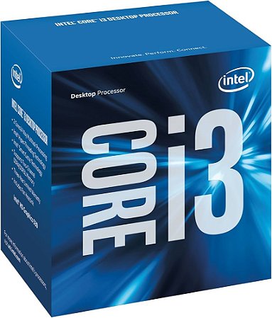 PROCESSADOR INTEL CORE i3 6100 3.7GHZ 3MB CACHE LGA1151