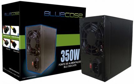 FONTE BLUECASE 350W BLU350-E BLU350ECASE