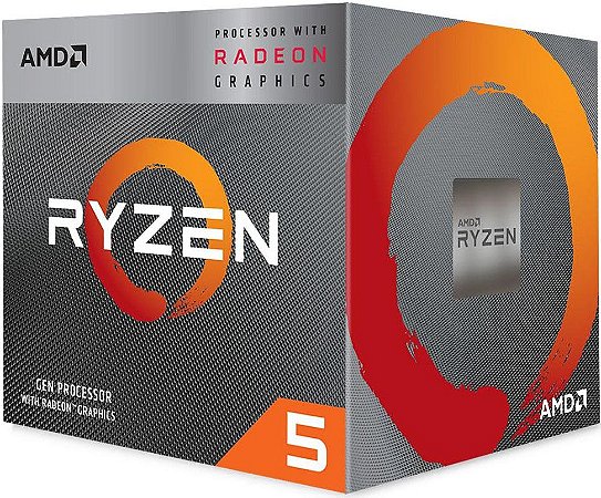 PROCESSADOR AMD RYZEN R5 3400G 3.7GHZ 6MB CACHE AM4