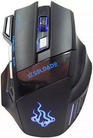 MOUSE GAMER X-SOLDADO GM-700 3000DPI