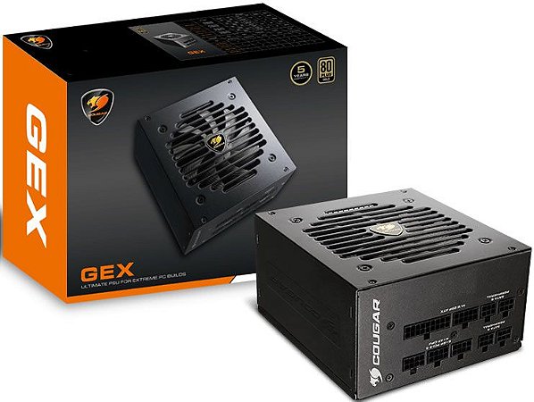 FONTE COUGAR GEX 750W 80PLUS GOLD GEX750  FULL-MODULAR