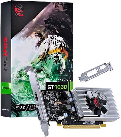 PLACA DE VÍDEO GEFORCE GT 1030 2GB GDDR5 64BITS PCYES