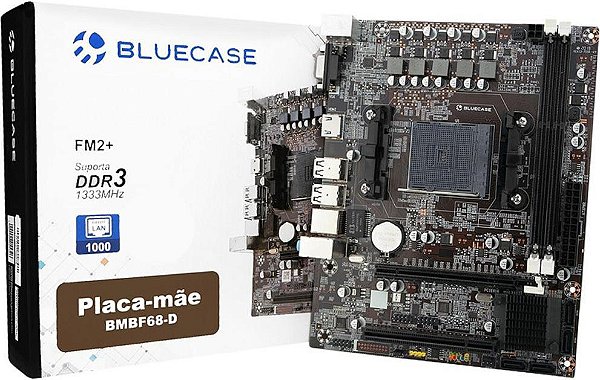 PLACA MÃE AMD BLUECASE BMBF68-D DDR3 FM2+