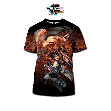 Camisa Eren Yeager - Attack on Titan