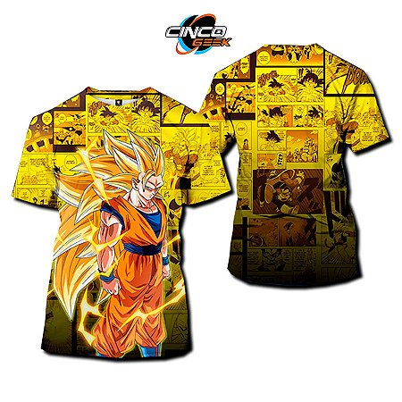 Camisa Goku SSJ3 - Dragon Ball