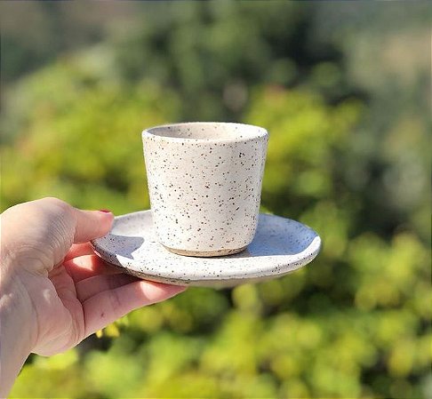 Xícara Cerâmica Blanc
