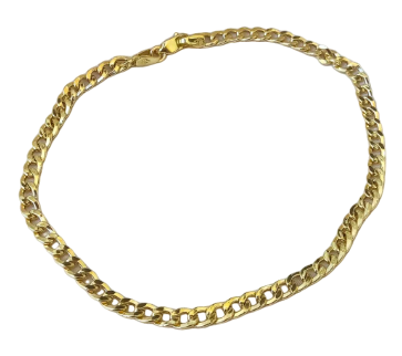 Pulseira Feminina Elos finos Banhado a Ouro