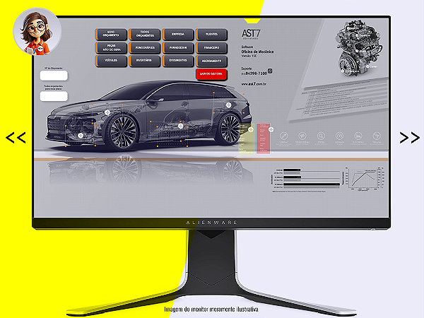 Licença de Software para Oficina Mecânica de Veículos
