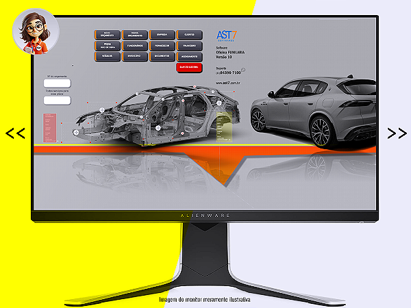 Licença de Software para Oficina de Funilaria e Pintura