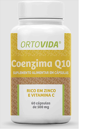 COENZIMA Q10 60cps - ORTOVIDA