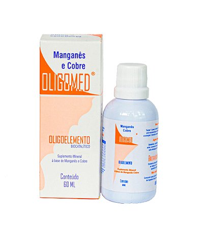 Manganês e Cobre OLIGOMED 60ml